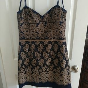 90's Vintage Spagetti Strap Lace Dress